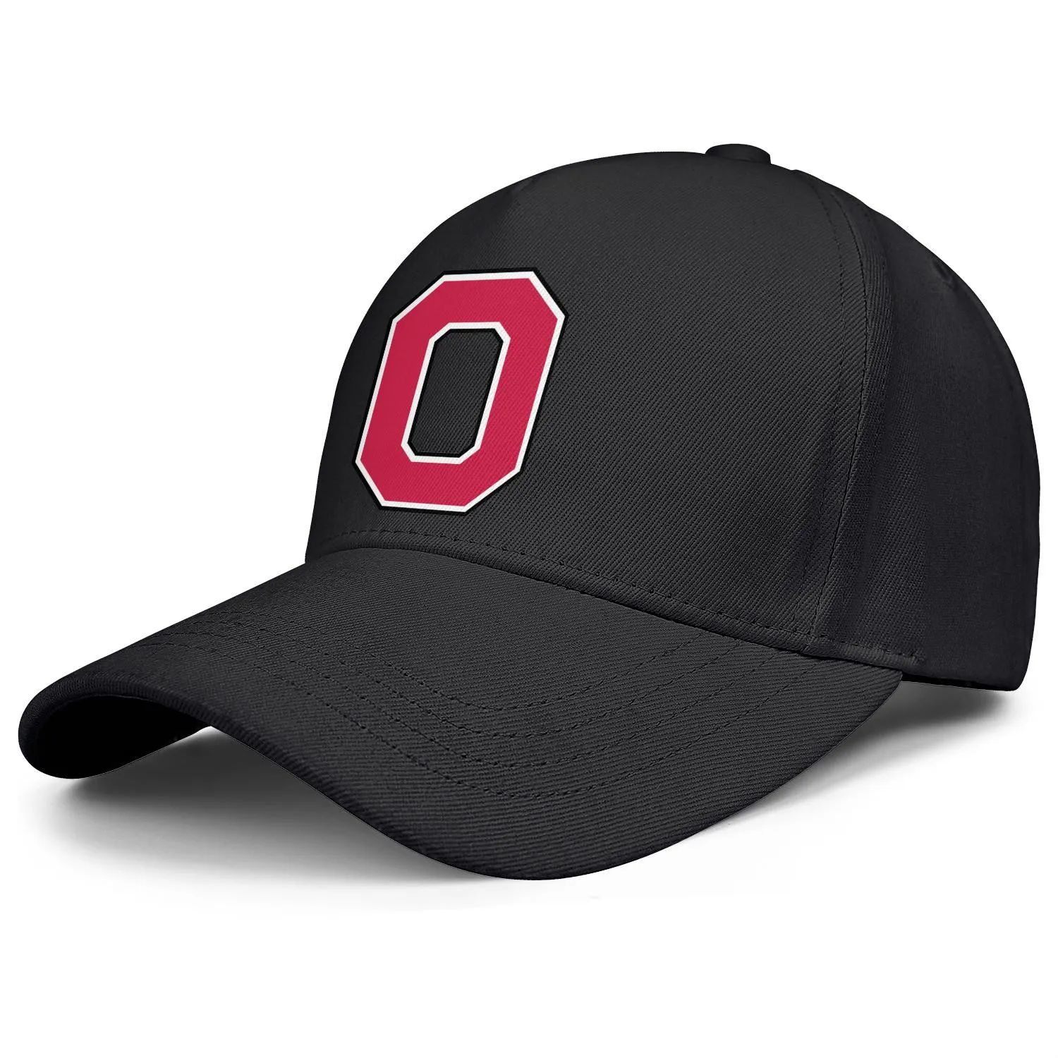 Moda Ohio State Buckeyes Boné de beisebol unissex equipado com os melhores chapéus Trucke 388 logotipo de futebol Impressão em mármore branco preto Orgulho gay1801987