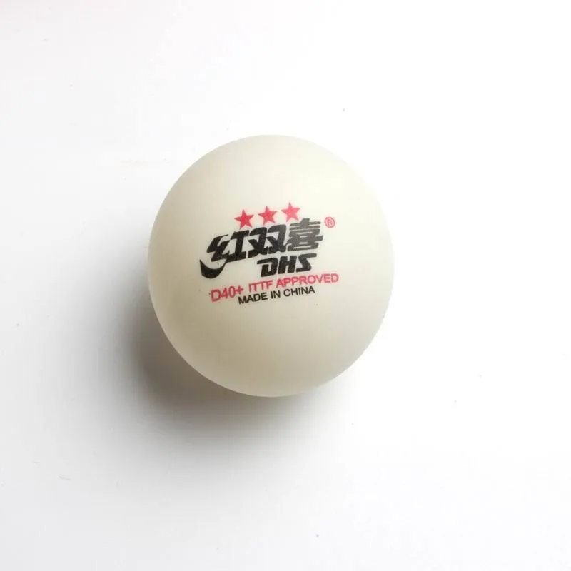 Original Dhs 40 3 Stars New Cell Dual Table Tennis Ball New Technology