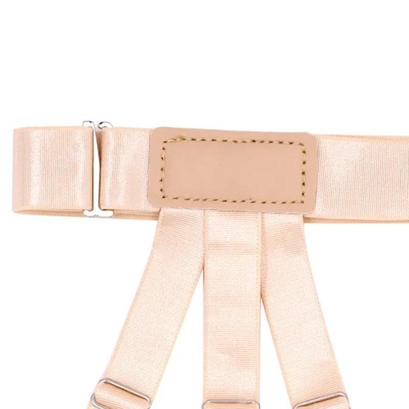 Mens camicia soggiorno bretelle giarrettiera donna uomo gamba imbracatura elastica bretelle camicie da lavoro calzino regolabile reggicalze belt262n
