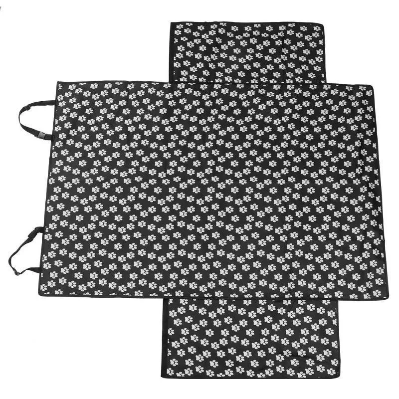 Housse de siège de voiture pour chien, porte-chien, tissu Oxford imperméable, coussin de coffre de voiture, tapis de voiture pour animaux de compagnie, fournitures pour animaux de compagnie, accessoires de voyage 2674174