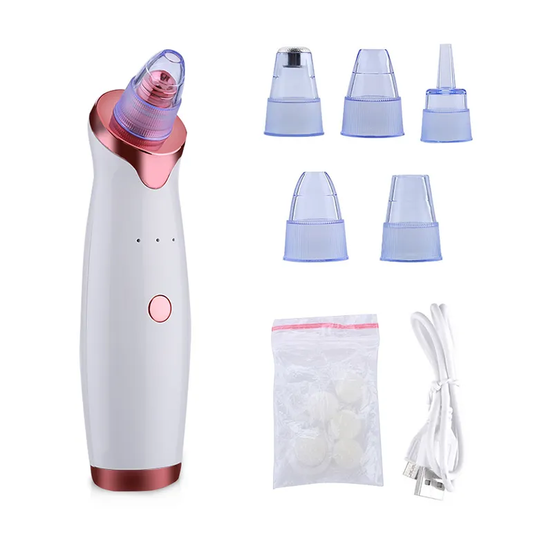 MD013 electric rechargeable Blackhead remover for Face Deep Pore Acne Pimple Removal Vacuum Suction comedo device3125