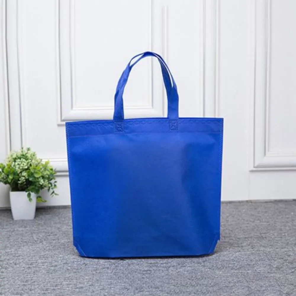 Environmental Shopping Bag Reusable Foldable Nonwoven Casual Tote Bag Grocery Storage Handbag High capacity12853