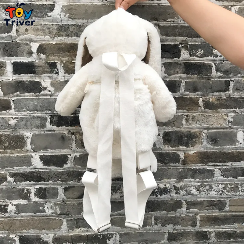 Backpack White Rabbit giapponese Kawaii Rabbits Bag della scuola peluche giocattoli bambini Girlfriend Regalo di compleanno Student MX2003274453164