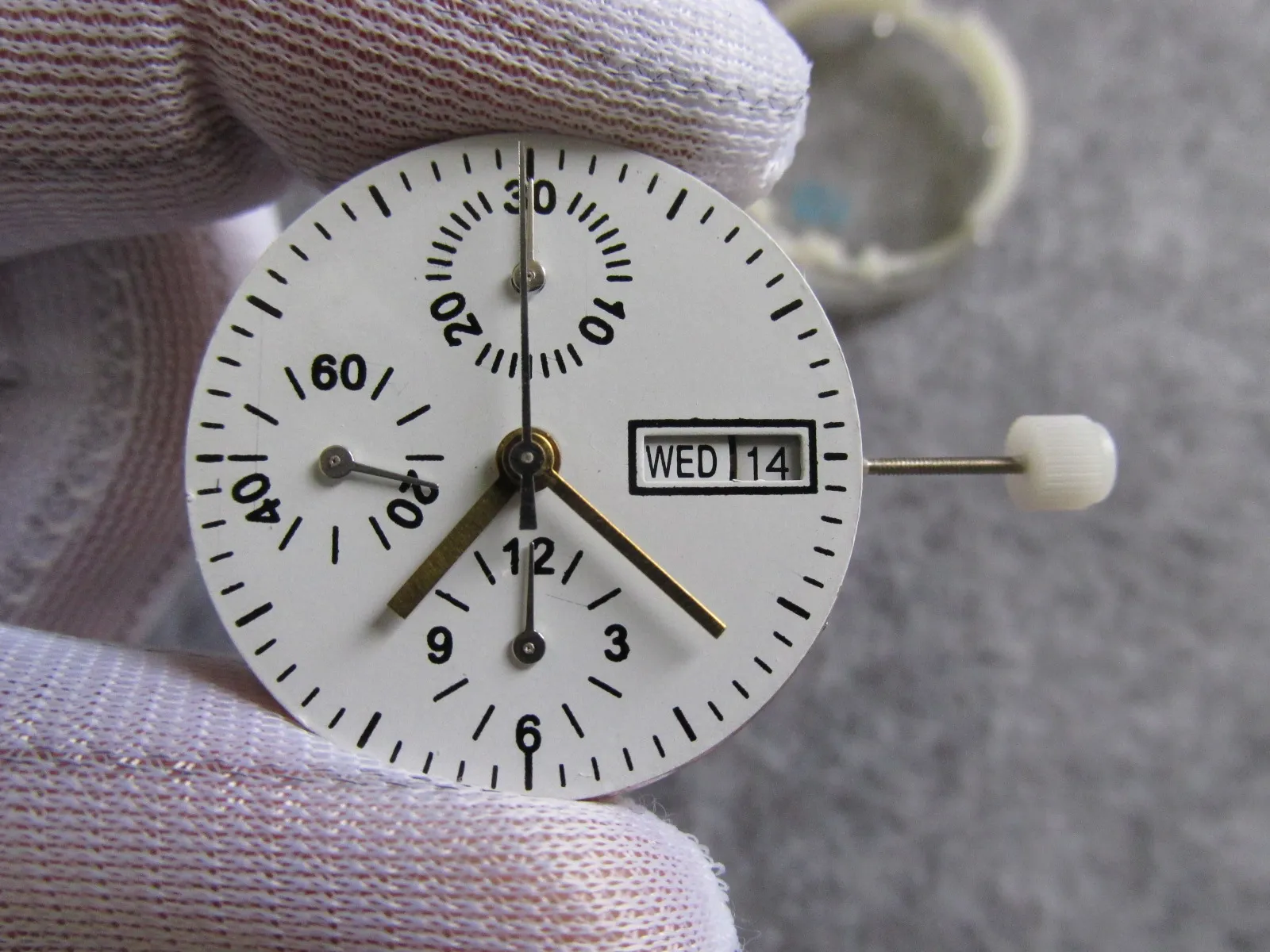 Kits de réparation de montres de haute qualité 7750, mouvement automatique, chronomètre, chronographe de travail, mécanique pour fixer l'accessoire horloger Valjo235Q