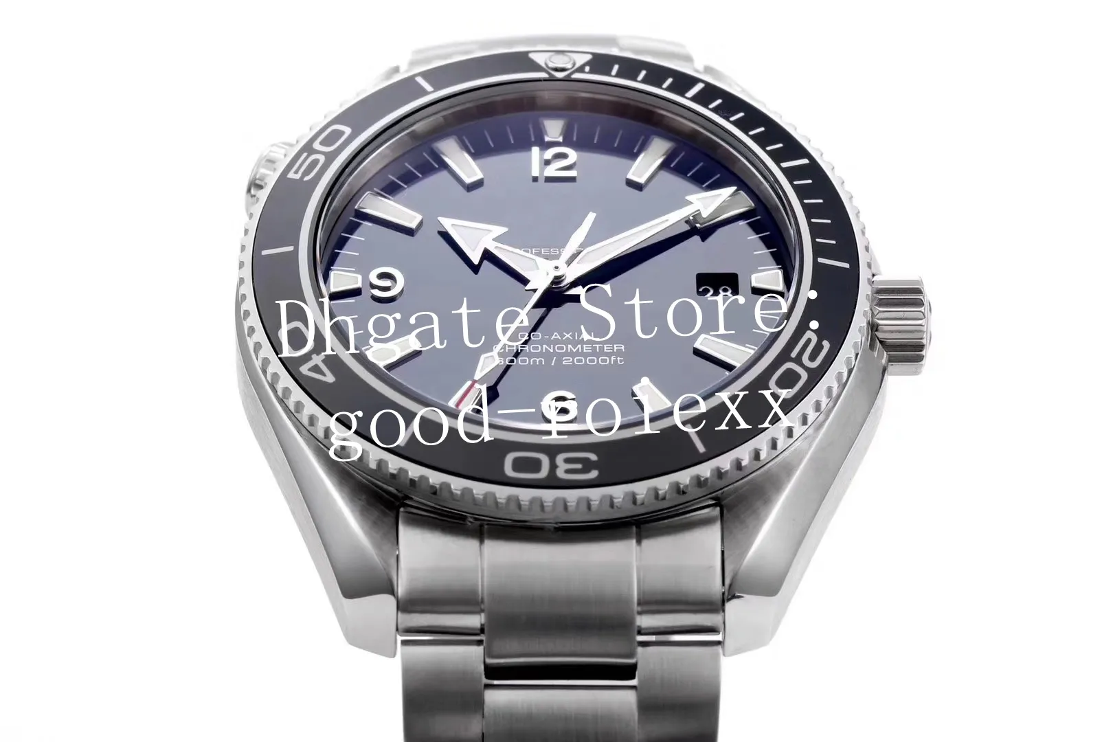 Watch V6 Version Mens Watches Automatic Cal 2892 Movement Men Liquidmetal 1948 Axial Dive 600m Ocean Ceramic Sapphire Crystal Eta 225o