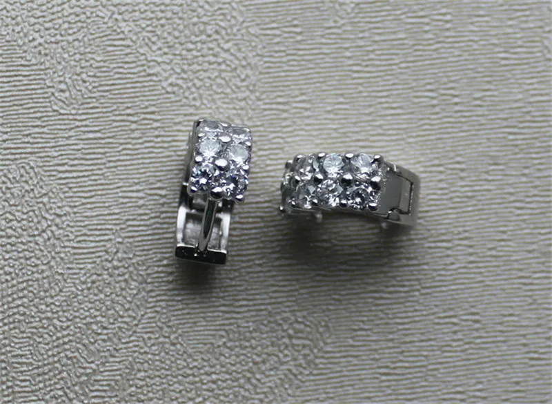 Schmuck Mode Dame 925 Sterling Silber 5A Zirkon Cz Baumeln Ohrringe für Frauen Party Hochzeit Schmuck Geschenk255Z