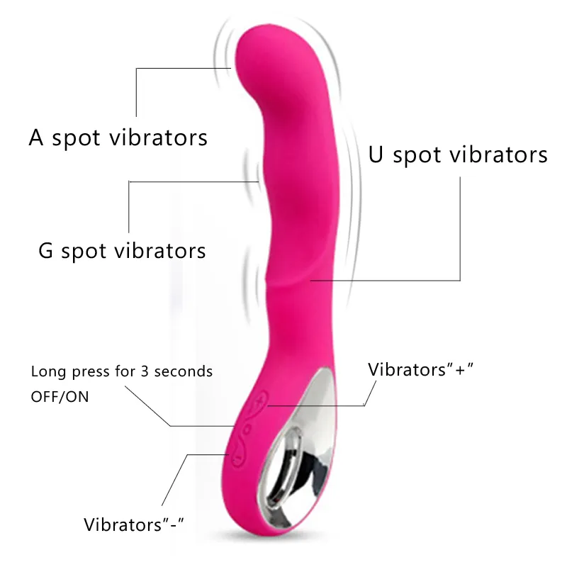 Секс-игрушка для женщин USB аккумуляторная женская мастурбация вибратор клитор и точка G оргазм сквирт-массажер AV вибрирующая палочка фаллоимитатор Y3845186