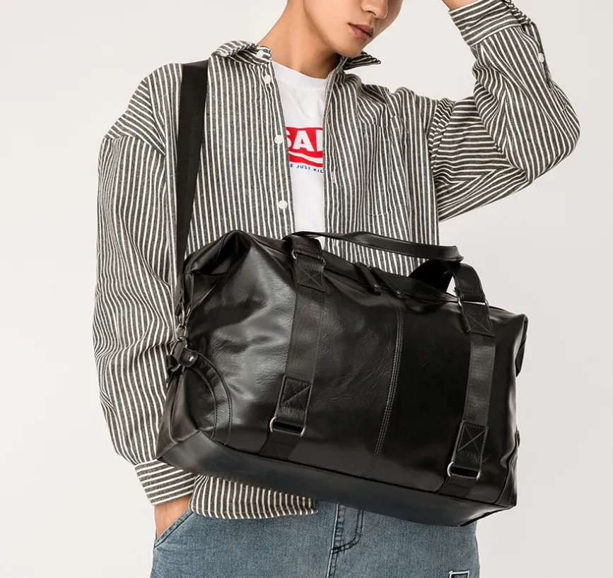 Duża zdolność kobiety torby podróżne klasyczne wysokiej jakości mężczyźni worki na ramiona noszą bagaż294y