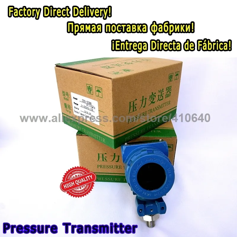 LCD Pressure Transmitter 0-200 Kpa 003