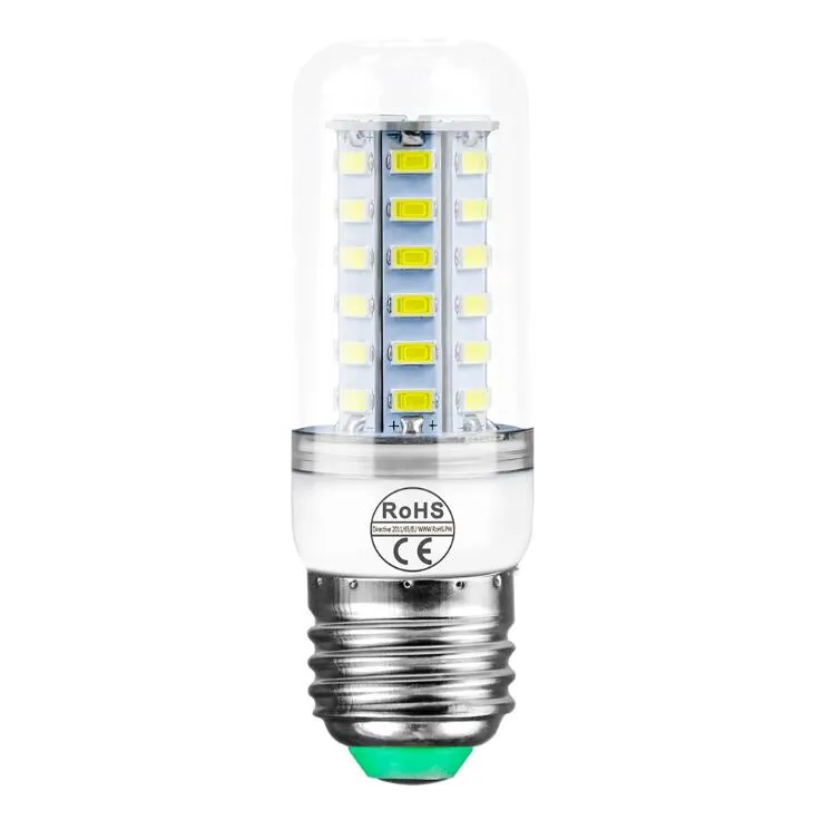 Lampe LED Lumière LED 220V Bulbe LED 48 56 69leds Corn Light Smd 5730 Lampada pas de scintillement