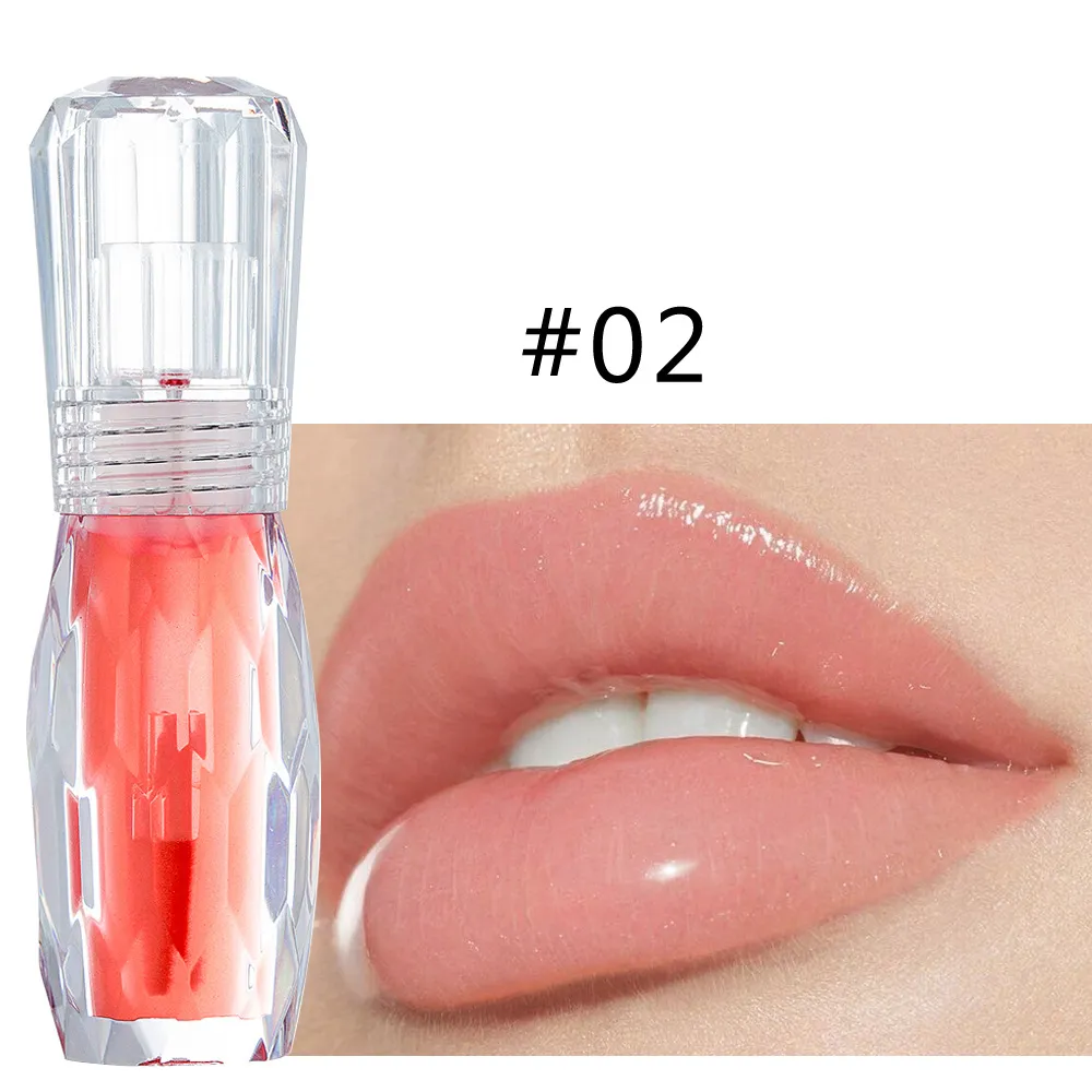 Natural Mint Lip Plumper Gloss 3D Volume Maximizer Lipgloss Idratante Idratante Crystal Jelly Colore Toot Labbra Trucco HAIDAIYAN41947503