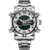 Weide relógio masculino novo luxo europeu esportes negócios movimento de quartzo analógico lcd calendário digital múltiplos tempos watch287t