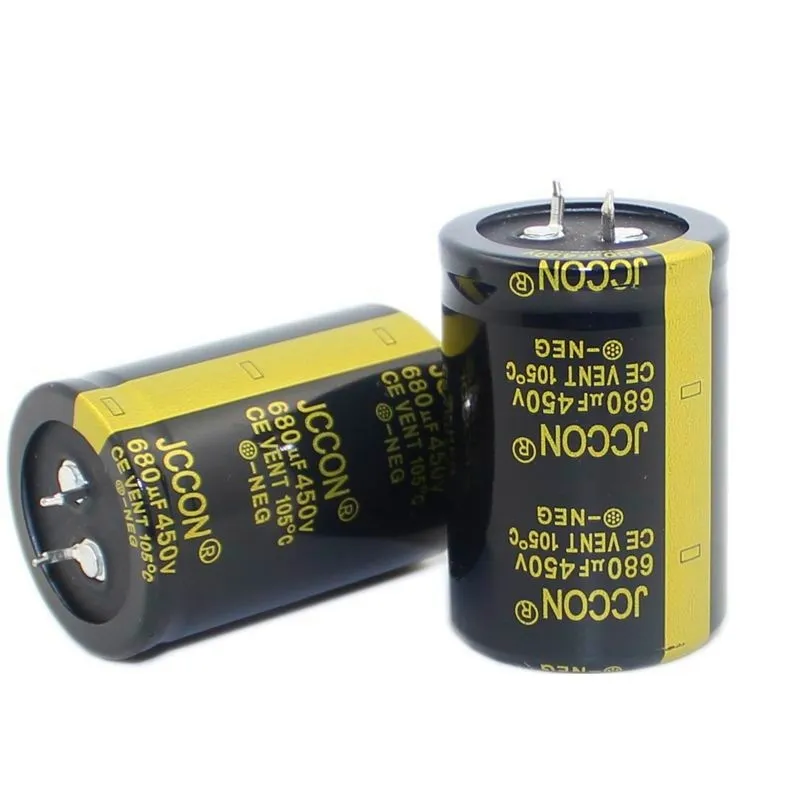 JCCON Thick-foot electrolytic capacitor 450v680uf volume 35x50 Inverter power