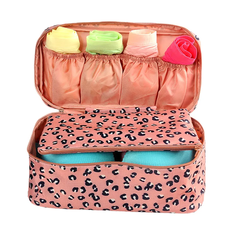 Travel Stroage Bag Lady Make up cosmetic bags Toiletries Clothes Bra organization Weekend Overnight Underwear Accessories292c