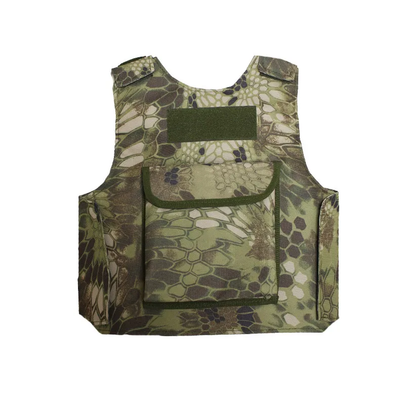 Utomhus Tactical Molle Child Vest Sports Outdoor Camouflage Body Armor Combat Assault Waistcoat No06-029