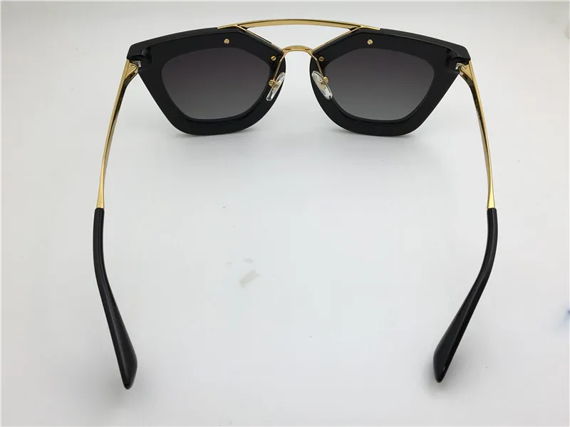 Whole-New spr sunglasses 09Q cinema sunglasses coating mirror lens lens vintage retro style square frame gold middle women des272G