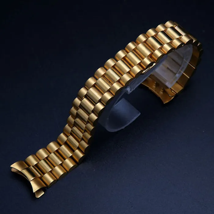 20mm massief roestvrijstalen horlogeband voor Rolex Datejust Oyster DaytonaStrap Polsband Horlogeband Straps2953