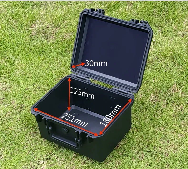 ToolBox 275x235x166mm Instrument Plastic Sealed Waterproof Shockproof Safety Equipment Case Portable Hard Box With Foam Inside328z