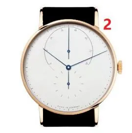2019 marca nomos masculino relógio de quartzo casual relógio esportivo relógios masculinos relógio de couro pequenos mostradores trabalho relogio masculino266h