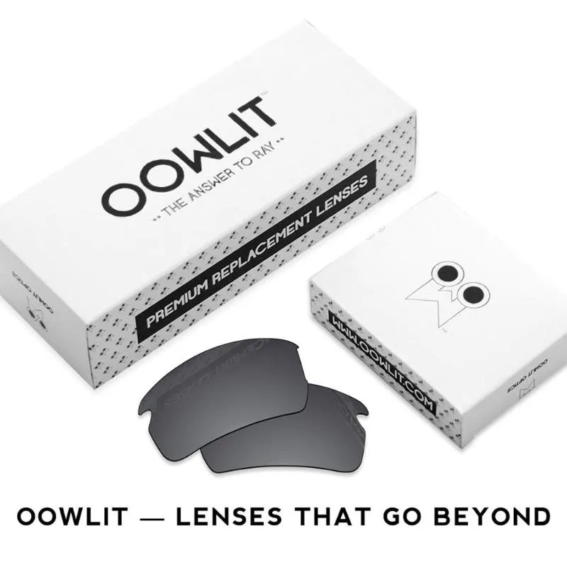 OOWLIT – verres de rechange polarisés pour lunettes de soleil demi-XLJ245R