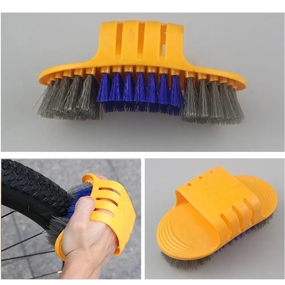 Bicycle Cleaing Tool Kits Bike Chain Cleaner Tire Brushes Road Mountain Bike Cleaning Gloves Highly Effective Cleaners Sets