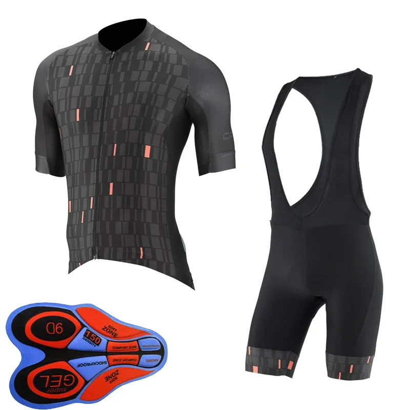 남자 카포 팀 사이클링 저지 2021 여름 짧은 슬리브 셔츠 턱받이 반바지 반바지 세트 Maillot ciclismo 자전거 복장 퀵 드라이 자전거 천 입자 238c