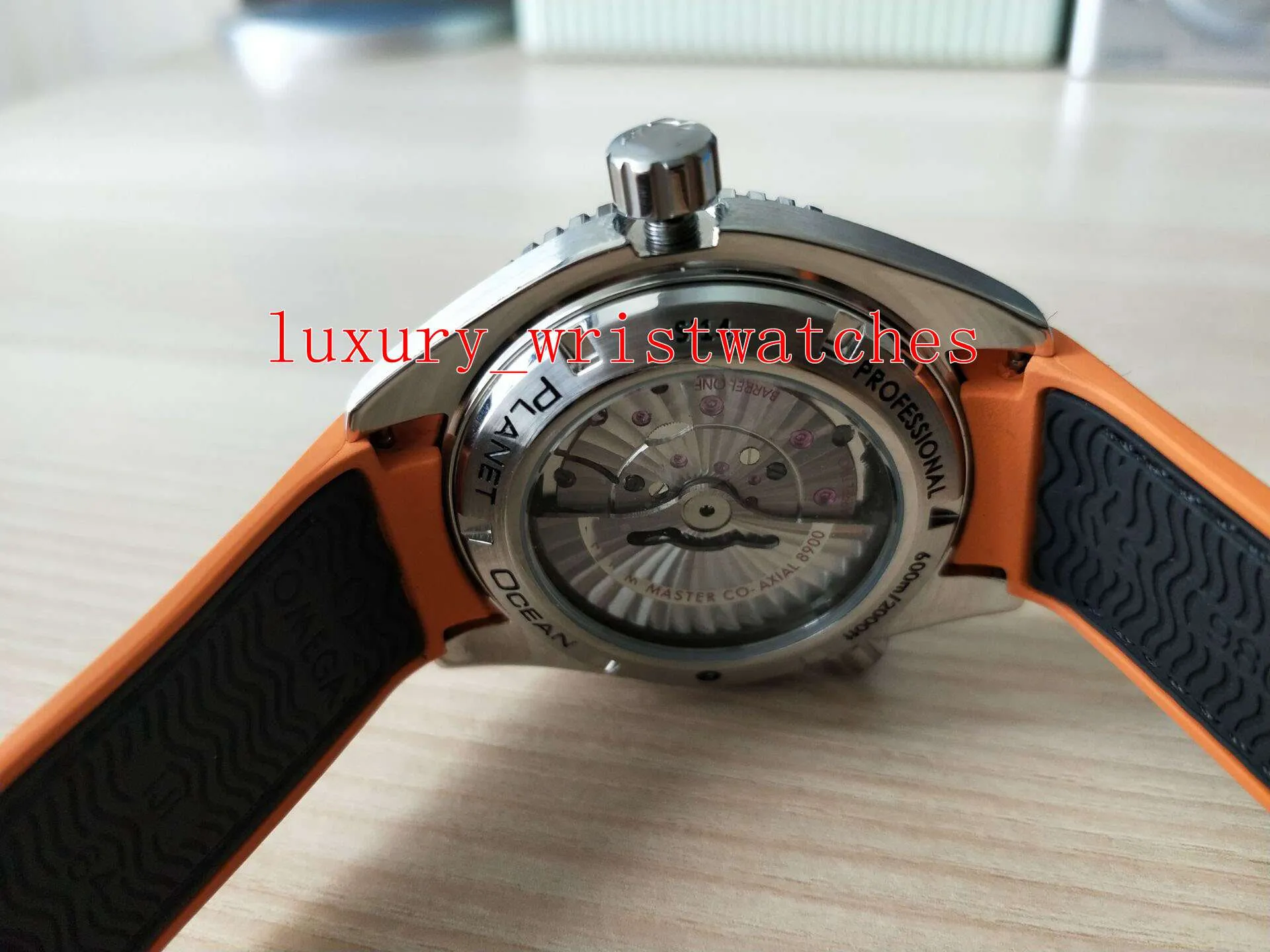 Best verkopende horloges 215 32 44 21 01 001 43 5 mm elastiekjes band mechanisch transparant Azië 8900 uurwerk automatisch heren Wat196L