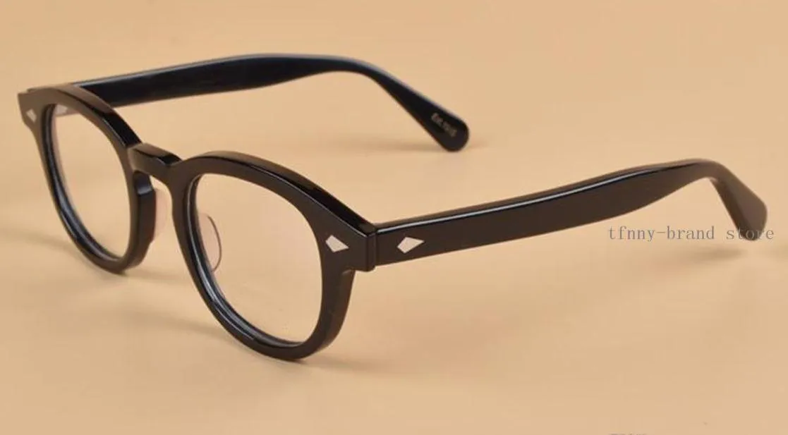 Nowy projekt Lemtosh okulary Johnny Depp Okulasy okulary słońca Ramy Najwyższa jakość okrągłe okulary przeciwsłoneczne strzałka 1915 s m l size268d