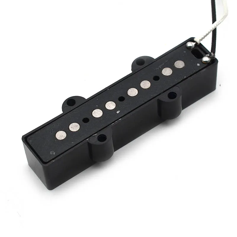 Apri Alnico 5 Jazz JB Pickup Bass Pickup Neck o Bridge Pickup Incessato Cavo intrecciato parti di basso a 4 corde9549318