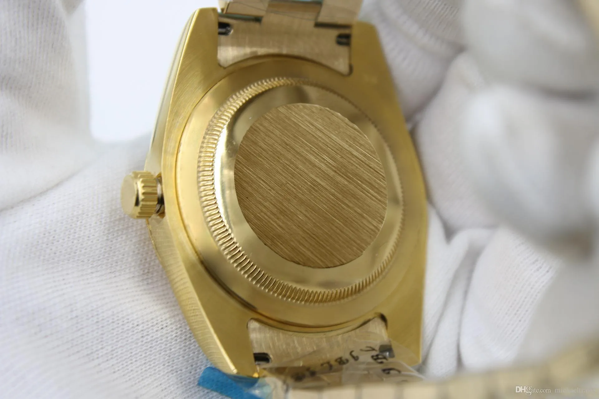 Męskie zegarek ze stali nierdzewnej Czarne twarze Mężczyźni Automatyczny ruch mechaniczny zegarki Nowe modnie sportowe