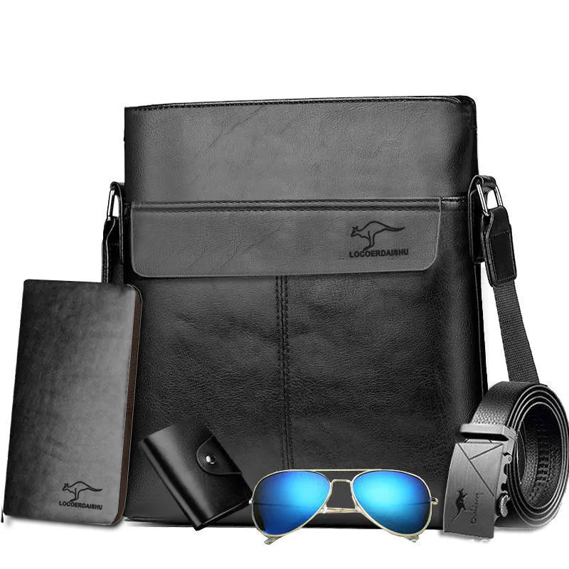 Портфель -портфель классический дизайн сумочка для мужчин Business Computer Sagn Men's Office Bags Travel Work Laptop плечо 296U