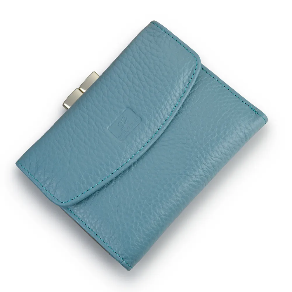 Beth Cat New Short äkta läder kvinnor plånbok mode kvinnlig liten plånbok pengar påse lady mini korthållare myntficka pursar y19230c