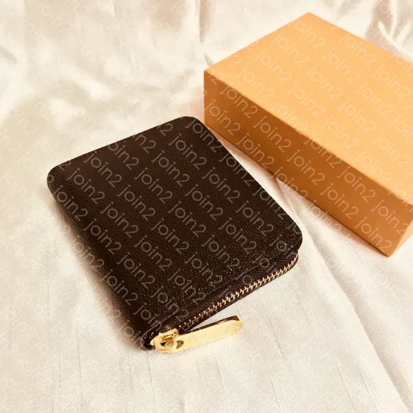 ZIPPY COIN PURSE M60067 Designer Fashion Women's Short Wallets Zipper Compact Card Coin Pocket Holder Key Pouch Wallet Pochet237N