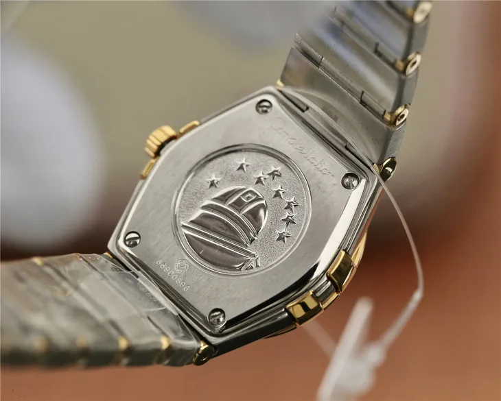 TW 007 constellation 27mm dame montres 1376 mouvement à quartz montres diamant montre étanche 100m miroir d'air électrolytique verre284r