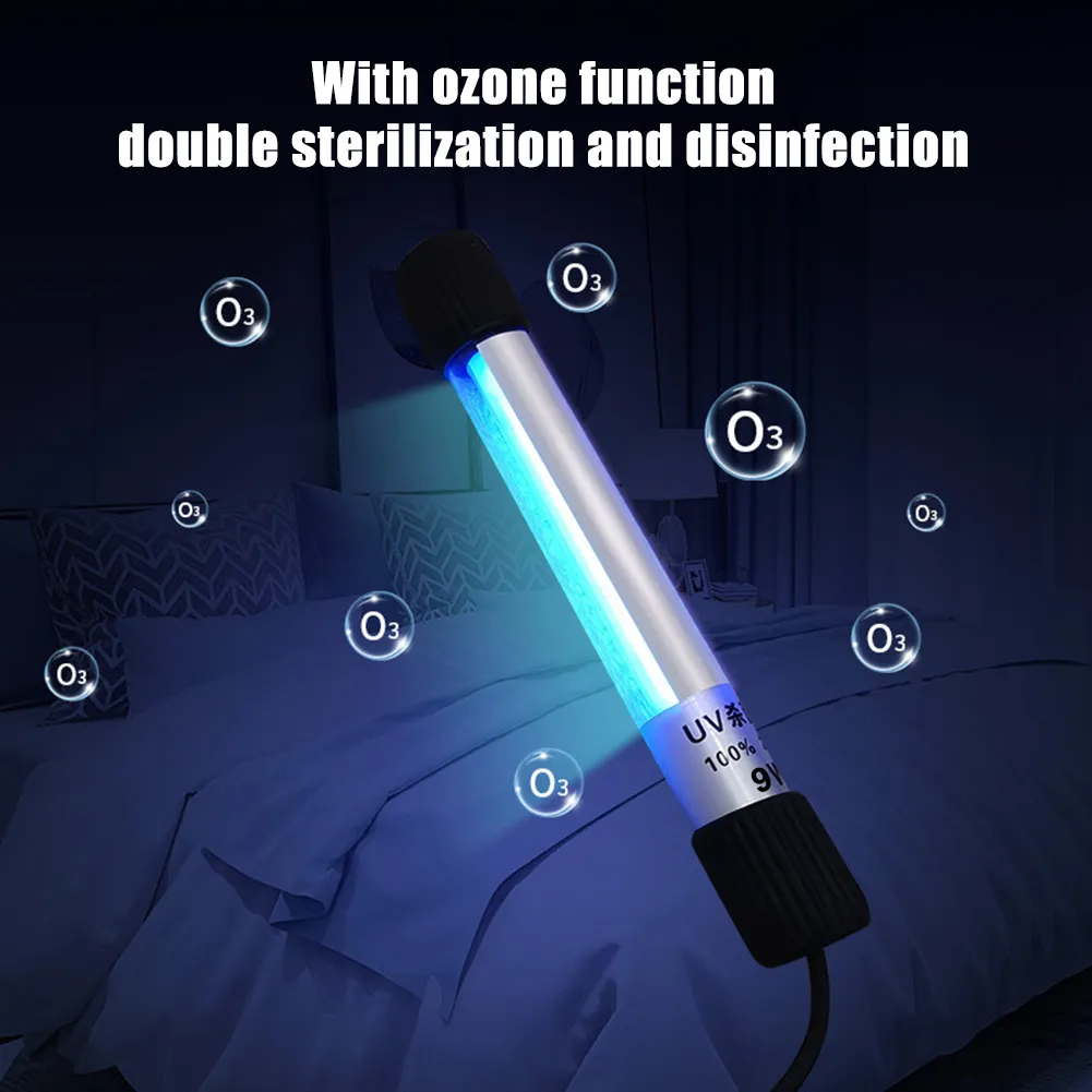 Draagbare UV Sterilisator Lichtbuis Waterdichte Desinfectie Lamp Wand Stick Ultraviolet Kiemdodend Licht voor Thuis Slaapkamer FFA36707070636