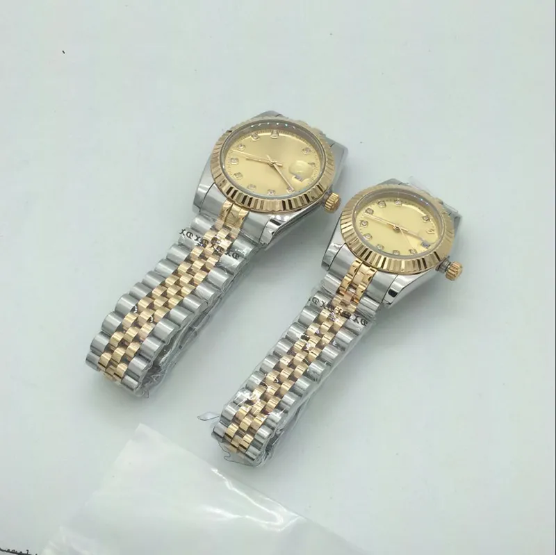 Klassieke herenhorloges 36 mm automatisch mechanisch 8215 uurwerk gouden armband dameshorloges met diamant luxe damesontwerper 301S