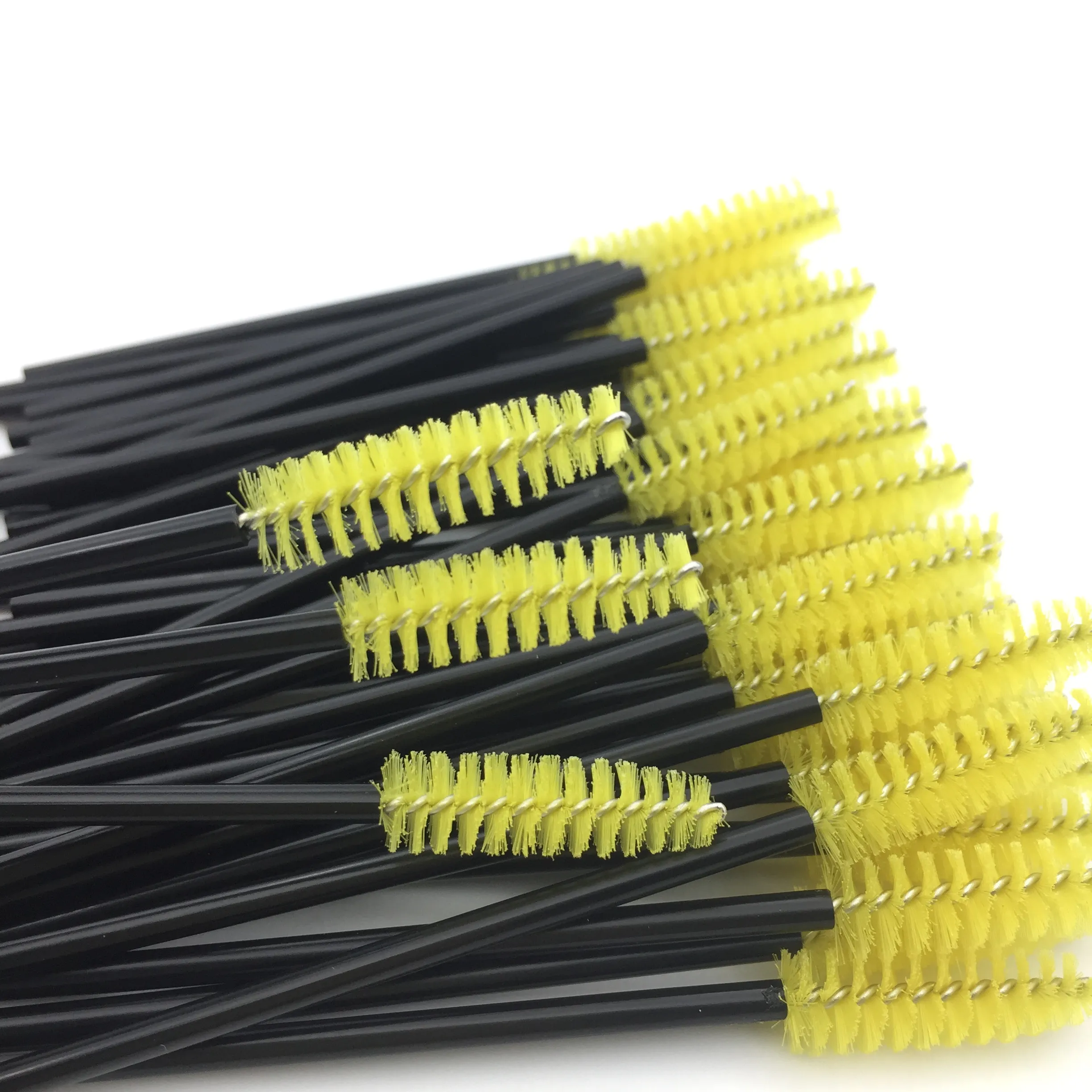 500 pièces Extension de cils brosse à sourcils jetable Mascara baguette applicateur bobines cils pinceaux de maquillage entiers Set2199306