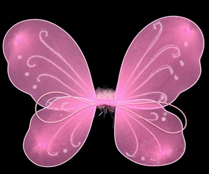 Детский карнавальный костюм принцессы феи с крыльями бабочки на Хэллоуин для девочек GB450297U