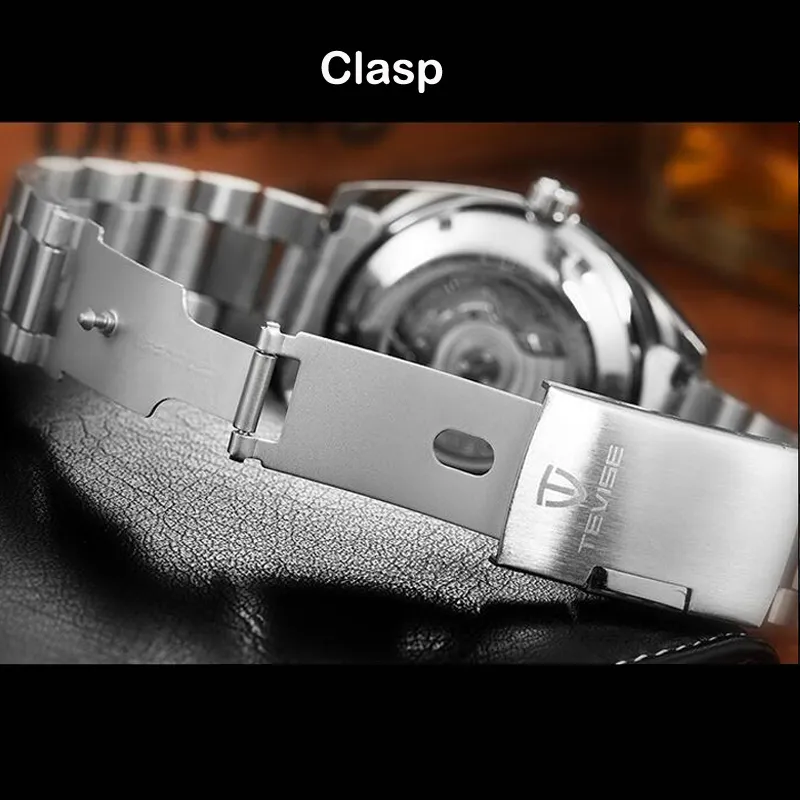 2019 Drop Tevise лучший бренд мужские механические часы автоматические модные роскошные мужские часы из нержавеющей стали Relogio Masculino LY1257Y