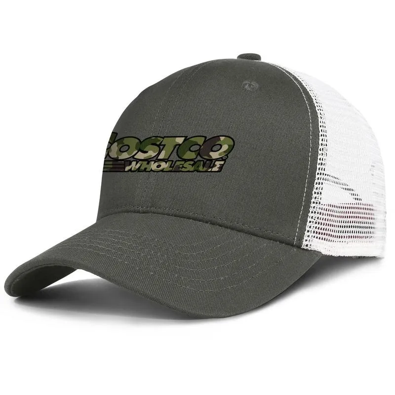 Costco Whole Original Logo Warehouse Online Shopping ArmyGreen Mens and Women Trucker Cap Baseball Cool Designer Mesh Hats GR8660142