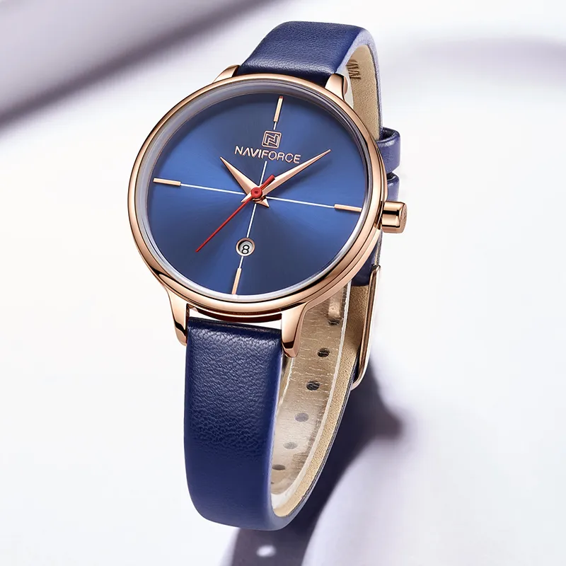 Montres de couple NAVIFORCE montre-bracelet à Quartz en acier inoxydable de marque supérieure pour hommes et femmes mode horloge décontractée ensemble de cadeaux pour 311i