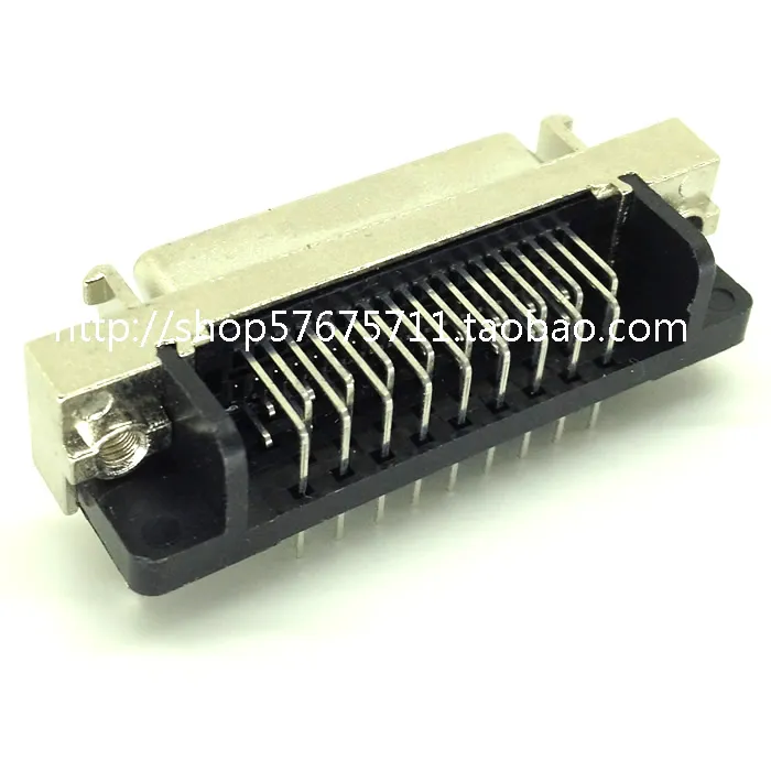 SCSI CN36 – adaptateur femelle 36 broches, courbé à 90 degrés, prise pour connexion de Signal de carte d'alimentation, câble SCSI, bricolage