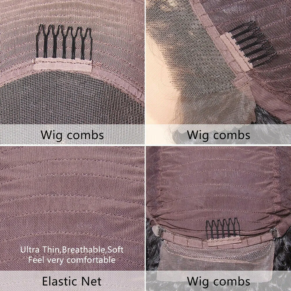 10a Body Wave Human Hair Pruiken Pre -geplukte kanten frontale pruiken met babyhaar4250553