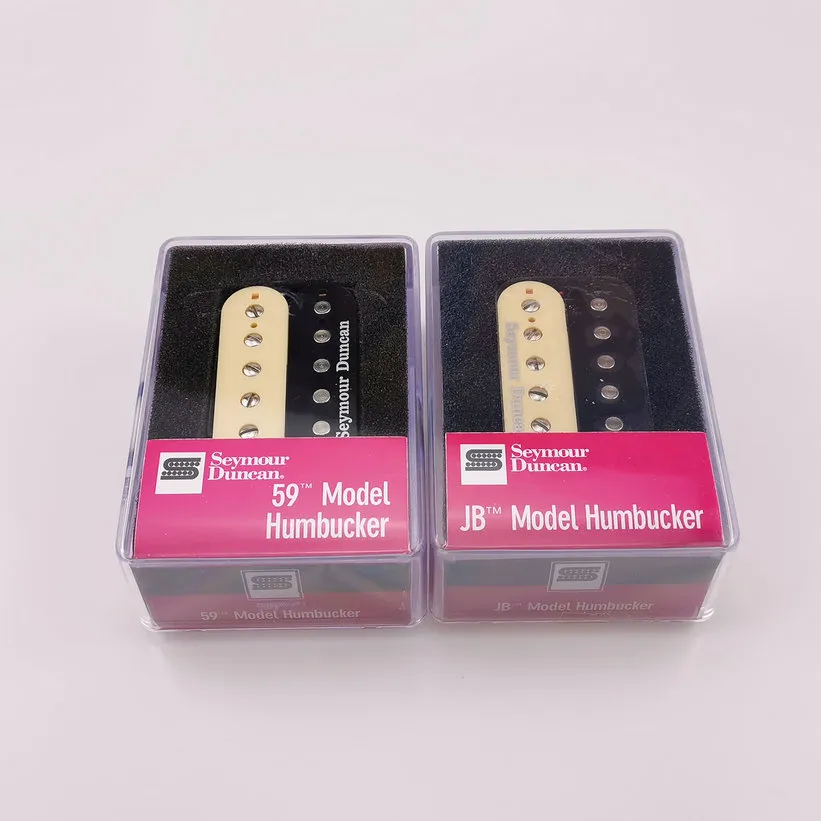 SH1N 59モデルSH4 JB TB-4ハンバッカーエレクトリックギターピックアップゼブラオリジナルパッケージ