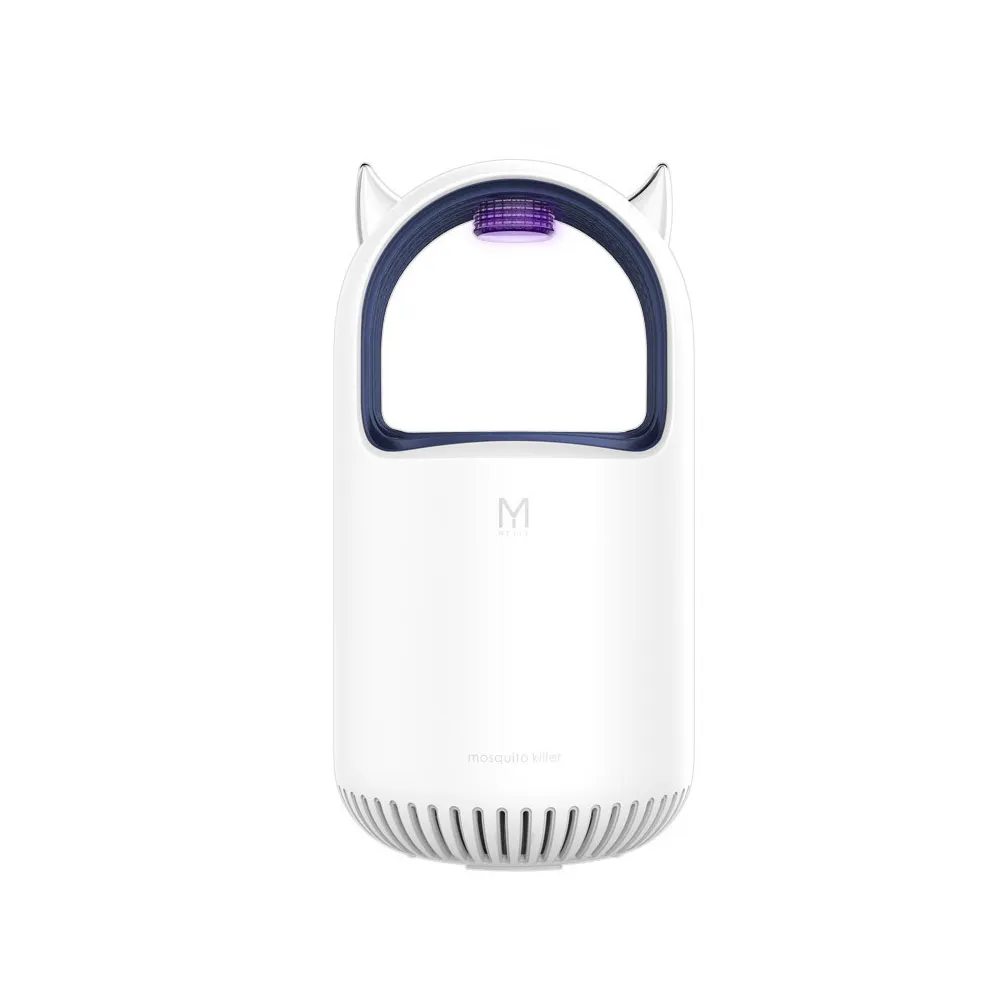 Brelong Little Devil Mosquito Light Purple Light Wave Silent No Radiation Mosquito Killer Escape Night Light White235p