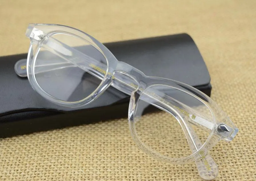 Luxary-Brand Design 3 Size Frame Lens Sunglasses Lemtosh Johnny Depp Glasses Top Quality Eyeglasses With Arrow Rivet 1915271J