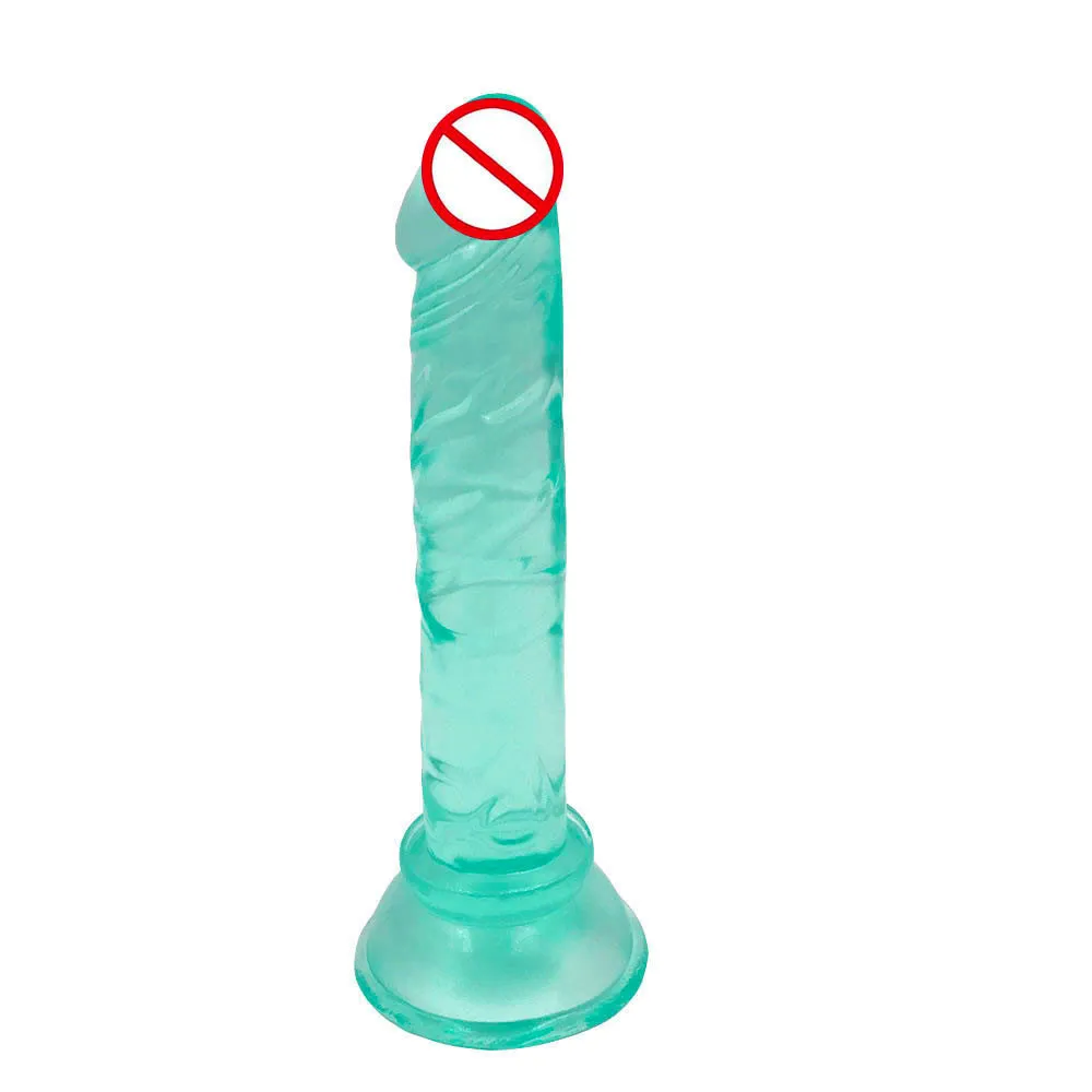 Realistic Dildo Massager Flexible Anal Butt Plug Strap On Big For Women Penis Suction Cup No Vibrator Silicone G Spot Sex Toy SH196792766