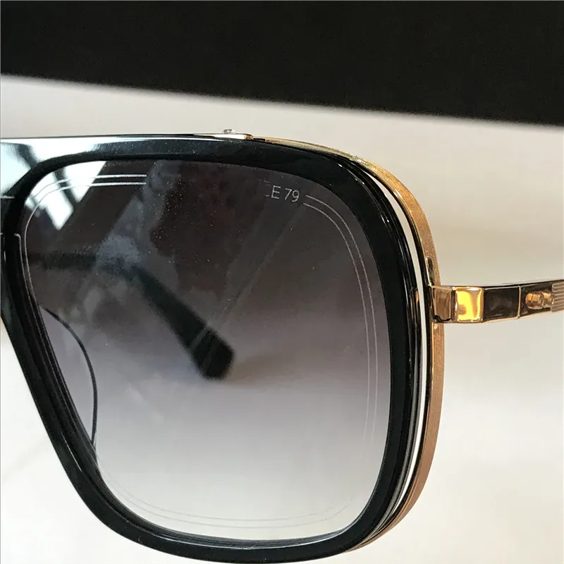 Gafas de sol de moda 79 Diseño de marco cuadrado Estilo de moda vintage al aire libre UV 400 Protección de lentes Gafas de calidad superior 281D
