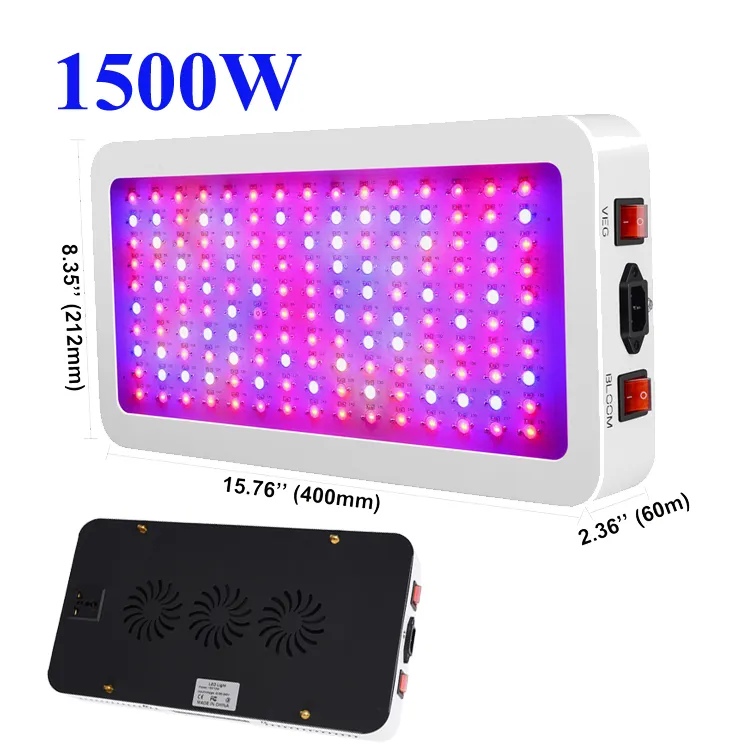 2000W LED Bloom and Veg Switch LED 플랜트 재배 램프 전체 스펙트럼 전문 GR286N을위한 데이지 체인 디자인을 가진 램프 전체 스펙트럼