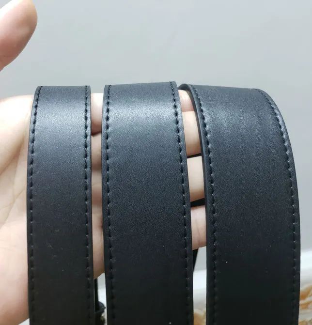 Men women belt womens high Quality Genuine Leather black and white color Designer Cowhide Belt For Mens Luxury Belt 244m